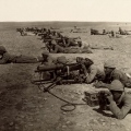 Machine gun corps Gaza line WWI.