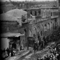 British forces are entering Baghdad (February 1917).